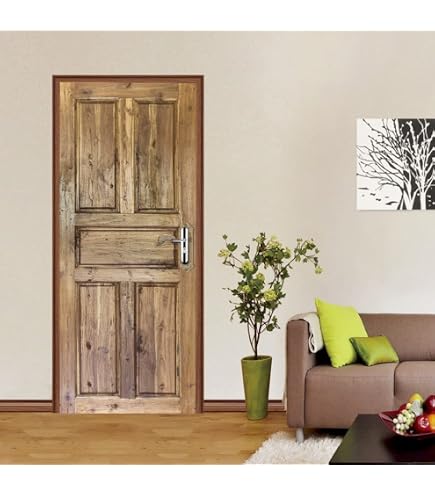 Autocollant Murail Décoratif "Anen à New York" - 75x205 Cm - Couleur Gris - Style Moderne - Neuf