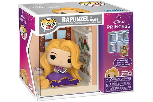 Funko Pop! Nooks: Tangled - Rapunzel in Tower - Stack Or Display - Figurine en Vinyle de Collection - Idée Cadeau - Produit Officiel - Jouets pour Enfants et Adultes