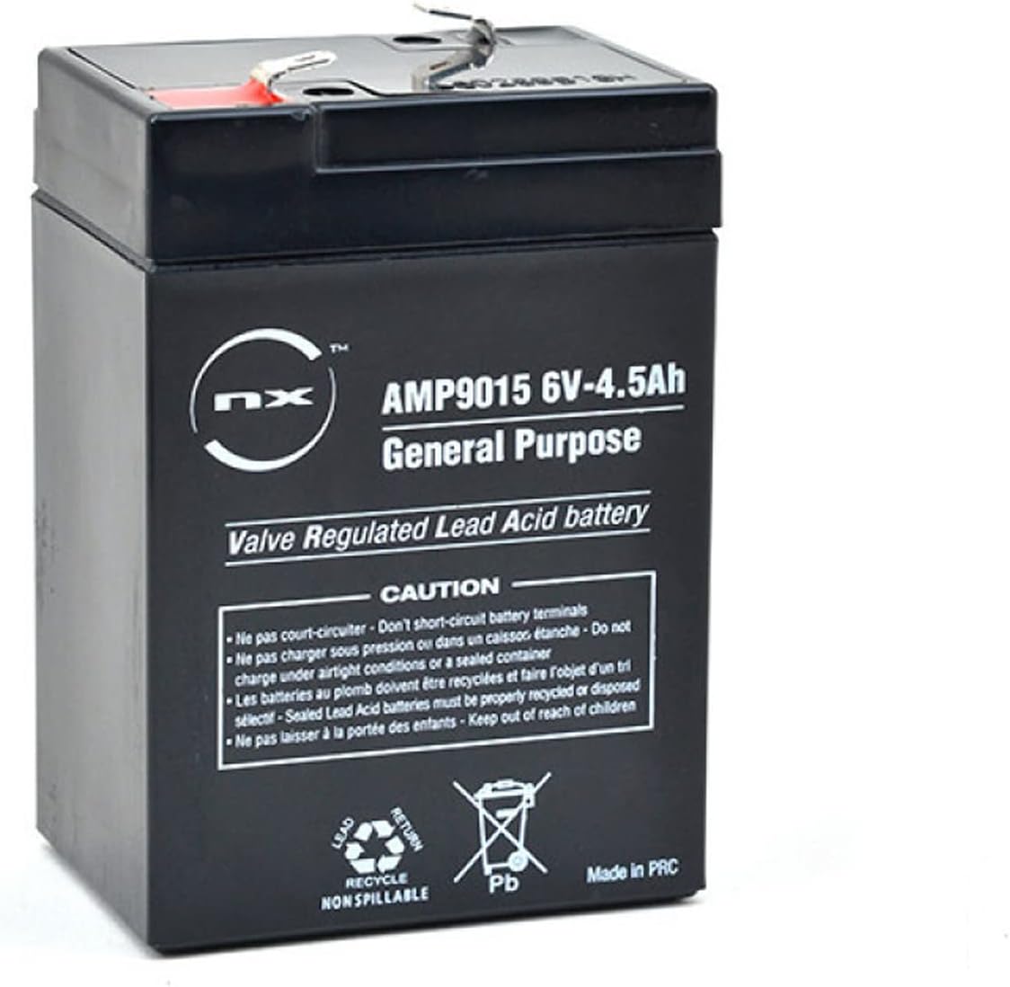 6V Battery, 6 Volt 4.5ah battery, 6V 4.0Ah Lead Acid Rechargeable Battery For General purpose, Bikes, Ride On Electric Motorcycle ride on Bike