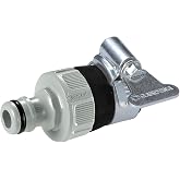 Gardena Water thief: Universal faucet adapter for connecting the Gardena garden hose to a toothless faucet with an external diameter of 14 &ndash; 17 mm, k