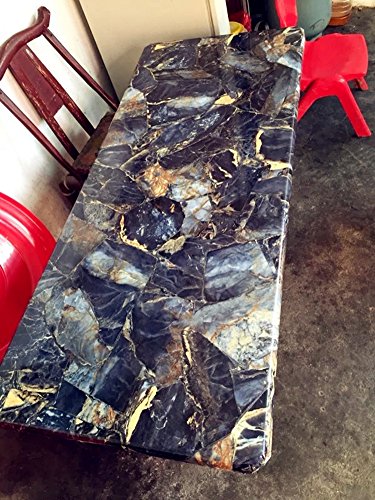 yancorp Diamant Saphir Granit Optik Marmor Effekt Counter Top Film Vinyl selbstklebend peel-stick Tapete 61 x 200,7 cm, 61cmx2 m - 4