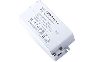 YAYZA! LED Driver 12V 30W, Low Voltage Transformer, Power Supply DC 2.5A, 240V to 12V Constant Voltage LED Adapter for Strip Lights MR11 MR16 G4 Bulbs