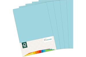 ‎CS WEBKONTOR MADE IN EU 20 Blatt farbiges Papier HELLBLAU A4 80 g/m² CS Paper - Druckerpapier, Kopierpapier, Universalpapier zum Drucken, Basteln & Falten im Format DIN A4. Papier für den Heim- & Bürobedarf