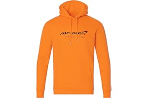 McLaren F1 Sweat à capuche pour homme, motif Team Essentials, papaye, article officiel, TM1351P