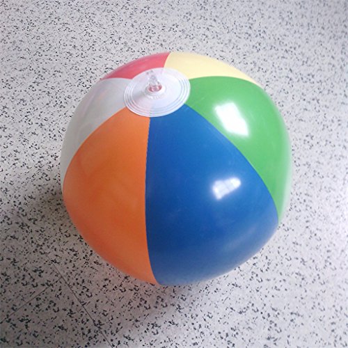 12 „aufblasbare Schwimm / Pool-Party Wasserball 6 Farben Gemischt - 3