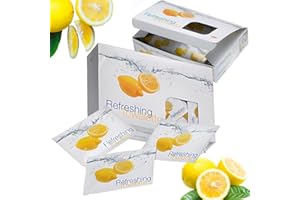 RFD Salviette Detergenti al Limone 100 Pezzi - Freschezza e Igiene a Portata di Mano - Perfette per Ristoranti