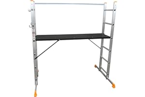 ABBEY ACCESS Abbey 5 Way Multi Purpose Platform And Scaffold Combination Ladder