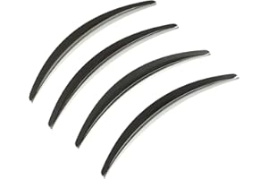 CUQUE Rad-Kotflügelverbreiterungen, Auto-Spritzschutz-haltbare Glatte Oberfläche für Fahrzeug (Grau)