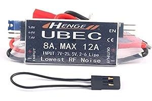 FEICHAO 8A Uscita UBEC 5 V / 6 V 8 A Max 12A Inport 7V-25.5V 2-6S Lipo / 6-16 Celle modalità Interruttore di Ingresso Ni-MH BEC per RC Helicopter