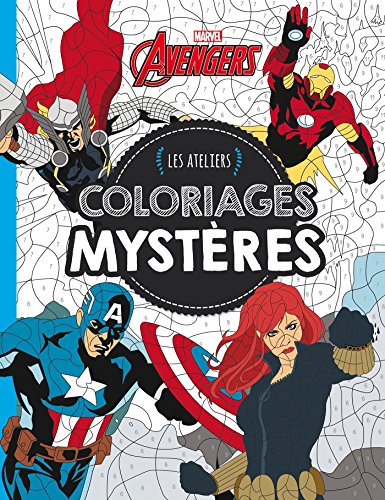 Livres gratuits à télécharger sur mon iPod Avengers, LES ATELIERS MARVEL - COLORIAGES MYSTERES DJVU 2014012911 by author