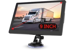 NAVMOIR Navigatore GPS 9" per Auto Camion HGV – Mappe 2025 Italia & Europa | Aggiornamenti Gratuiti a Vita, Touch Screen HD, Navigazione Offline, Guida Vocale, Avvisi Autovelox