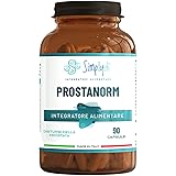 SIMPLYDÌ Integratori Alimentari a base di Serenoa Repens e Foglie di Ortica - Alto dosaggio 640 mg - Funzionalità della Prost