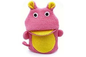 MZHICH Kids Bath Sponge Mitt Glove Cute Animal Shower Bathing Mitt Baby Bath Mitt Washcloths for Toddler Bath and Shower