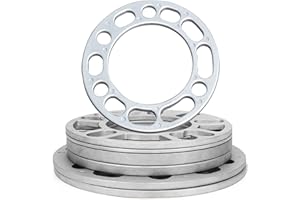HXYIYG Spurverbreiterung,Spurverbreiterungen 4pcs / lot: Rad Spacer PCD: 6x139.7 / 5x139 Universal 6mm Aluminiumlegierung 6 Löcher Radreifen Spacer SHIMS Raddichtung