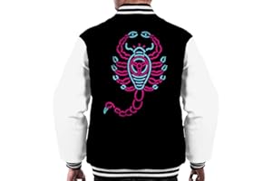 Cloud City 7 Drive Scorpion Neon Men's Varsity Jacket