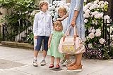 Pink Lining Wickeltasche Blooming Gorgeous Cream Bows on Pink - 4