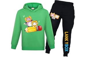 MOEYIQI Boys Tracksuits Kids Hoodie and Jogging Pants 2pcs Clothing Set Age 1-13 Years