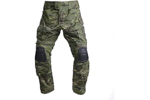 EMERSONGEAR Gen3 Paintball-Hose mit Knieschonern, Militär-Kampfhose, Armee-Airsoft-Kampfhose, BDU-Hose, Shirts, Hose, Ranger-Grün