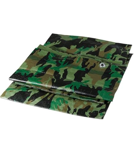 Telo Militare Mimetico Con Anelli 200×150 Cm – "Outdoor & Military - Foto 2