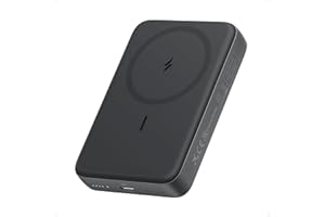 Anker Zolo Magnetic Power Bank, Compact 10,000mAh Wireless Portable Charger with 30W Max Fast Charging, Skin-Friendly and Durable Battery Pack, For iPhone 16/15/14 Series, AirPods, and More