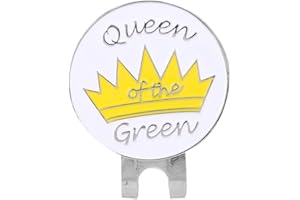 Niiyen Marqueur de Balle de Golf, Mini marqueur de Balle magnétique de Golf en métal Durable, Marque d'aimant de Clip de Casquette de Golf, Accessoire de Clip de visière de Chapeau de Golfeur