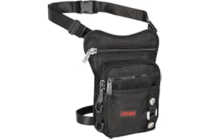 Larswon Drop Leg Bag Thigh Pack Leg Pouch Bag Panel Motorcycle Bag