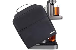 Dust Cover for Bartesian by Ksestor - Compatible with Bartesian Cocktail Machine - Pockets to Store Bartesian Accessories - Bartesian Cocktail Capsules - Bartesian Capsules - Black