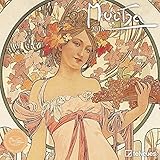Mucha 2018 - Kunstkalender, Broschürenkalender, Wandkalender, Art Noveau - 30 x 30 cm by