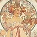 Mucha 2018 - Kunstkalender, Broschürenkalender, Wandkalender, Art Noveau - 30 x 30 cm by