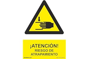 Normaluz - Cartela Pvc Riesgo Atrapamiento