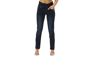MYT Womens Elasticated High Waist Jeans Trousers Tummy Control Stretch Ladies Denim Jeggings All Waist Leg Sizes UK 10 – 24