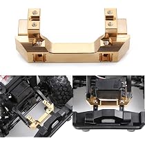 GoHobby 98g Brass Servo Mount For TRX4 - Front Bumper Upgrade Part, 1/10 Scale Crawler