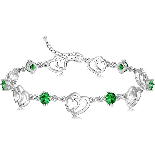 Cosie Lily Infinity Armband Voor Dames, Geboortesteen, 925 Sterling Zilver, Oneindigheidssymbool, Dubbellaags Hart, Armband, Dames, Sieraden, Verjaardagscadeau Voor Vrouwen, Oktober Cosie Lily Infinity Armband Voor Dames, Geboortesteen, 925 Sterling Zilver, Oneindigheidssymbool, Dubbellaags Hart, Armband, Dames, Sieraden, Verjaardagscadeau Voor Vrouwen, Oktober