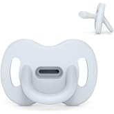 Suavinex, All Silicone Pacifier, Babies 0/6 Months and Newborns, Physiological Teat Sx Pro, Soft and Flexible, Ideal for Slee