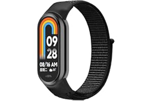 FYISWHO Oddychający Sport Pasek do Xiaomi Smart Band 8/Smart Band 9, Nylon Paski Bransoletka Pasek do Zegarka do Xiaomi Mi Band 8/Band 9