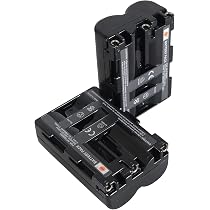 2x NP-FM500H Ersatzakku Für Sony Alpha – Kompatibel Mit A57, A58, A65, A77, A99 Und Mehr