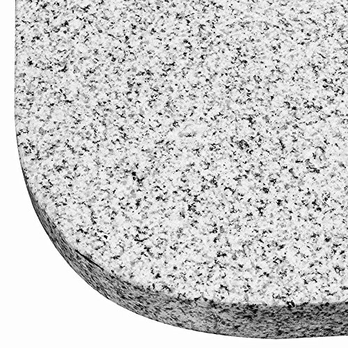 DELSCHEN 8456-900-170 Granit-Platte 25 Kg, 480 x 480 x 40 mm, grau - 2