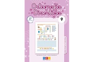 Ortografía divertida 9 / Editorial GEU / 3º Primaria / Mejora la ortografía / Recomendado como apoyo / Con actividades sencillas de repaso