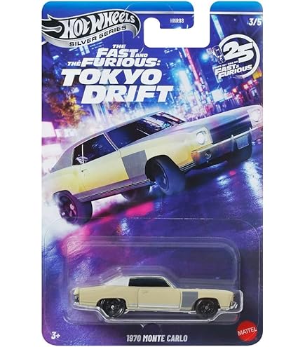ホットウィール ファスト＆フューリアス Hot Wheels® Cars, Fast & Furious™ 1:64 Scale Vehicle with Elevated