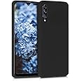 kwmobile Case Compatible with Samsung Galaxy A30s Case - Soft Slim Protective TPU Silicone Cover - Black Matte