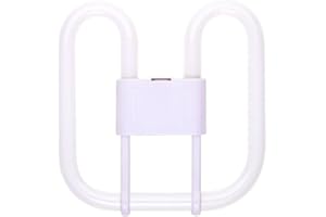British Electric Lamps Bell 16w 2D Square 2-Pin GR10q Cap Cool White (4000k) Compact Fluorescent Lamp, GR8, 16 W