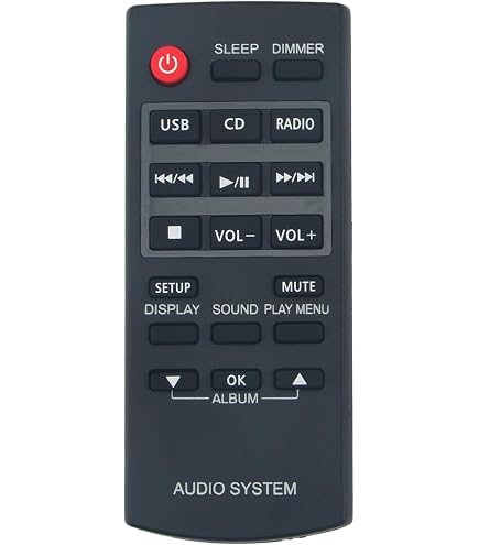 GOUYESHO Telecomando di ricambio N2QAYC000083 per Panasonic SC-HTB170 SC-HTB20P SC-HTB770 SC-HTB170EGS SC-HTB770EG-S SC-HTB770GN SC-HTB770PC-S SU-HTB570EB SC-HTB170EG per telecomando Panasonic