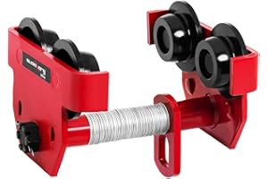 ‎STEINBERG SYSTEMS Steinberg Systems SBS-GT-2000 Rollfahrwerk Krankatze Laufkatze Handfahrwerk 2.000 kg Flanschbereich 110-220