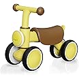 PYKES PEAK Baby Balance Bike ‘Chibikko Rider’ for 1.5-3 Year Olds | Compact Ride-On Toy with Music, Lights & Animal Sounds | Indoor/Outdoor Walker & First Bike | 4 Designs