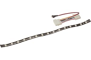 SILVERSTONE TECHNOLOGY SilverStone SST-LS01R Cinta de luz modding para Carcasa de PC, 1-er Pack