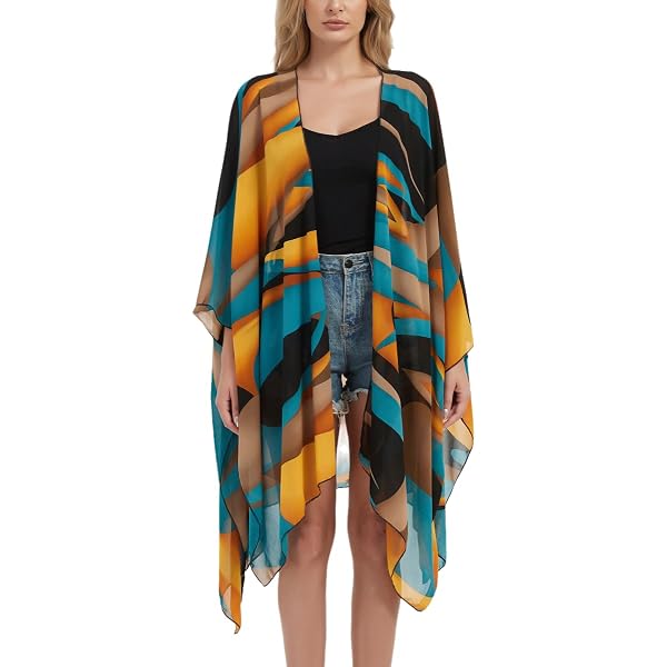 Rebellious Kimono da donna copricostume da bagno copricostume da bagno