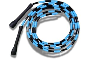 ‎ELEVATE ROPE Elevate Rope Professionelles Perlen - Springseil - 3m Verstellbar, Qualitätsperlen & Polyschnur - Für Freestyle, Cardio & Tricks - Geeignet für Alle Niveaus & Innen/Außen