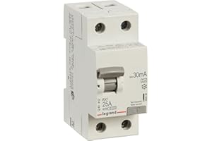 LEGRAND, Wyłącznik różnicowoprądowy FI 25 A, 30 mA wyłącznik różnicowoprądowy/RCD, 2-biegunowy - 25A / 30mA, 402036