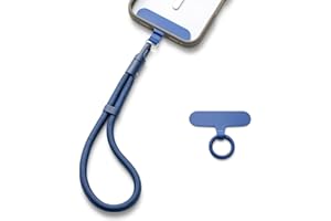 MORSUNBELA Smycz do telefonu regulowany łańcuszek na telefon pasek na rękę smycz uniwersalna do kluczy aparatów