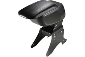 Mittelarmlehne Armlehne Universal Konsole Mittelkonsole Kunstleder Aufbewahrungsbox Schwarz A B C G H J CC 3 4 5 6 7 Autohobby